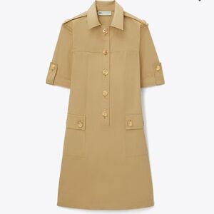 NWT Tory Burch Camp Dress in Safari Sand Size 00